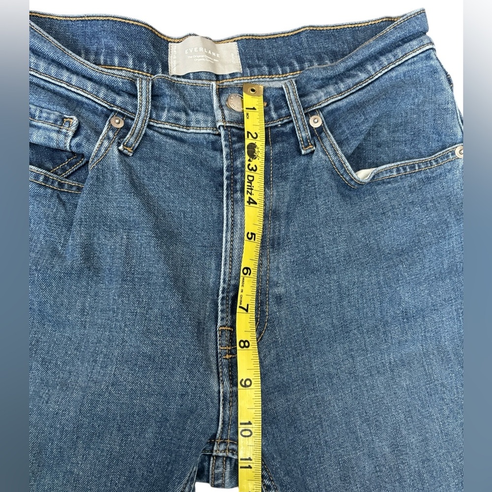 Everlane Original Cheeky Jean - Crop Raw Hem - Size 27 - Picture 7 of 13